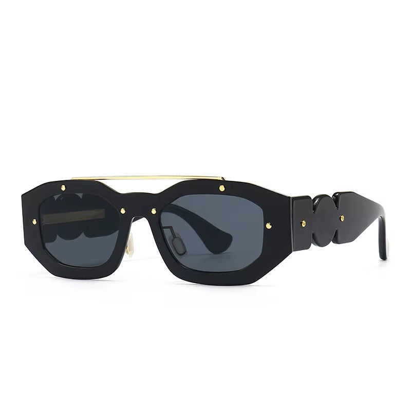 Rectangle Steampunk Sunglasses