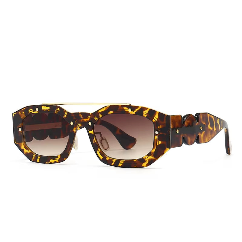 Rectangle Steampunk Sunglasses