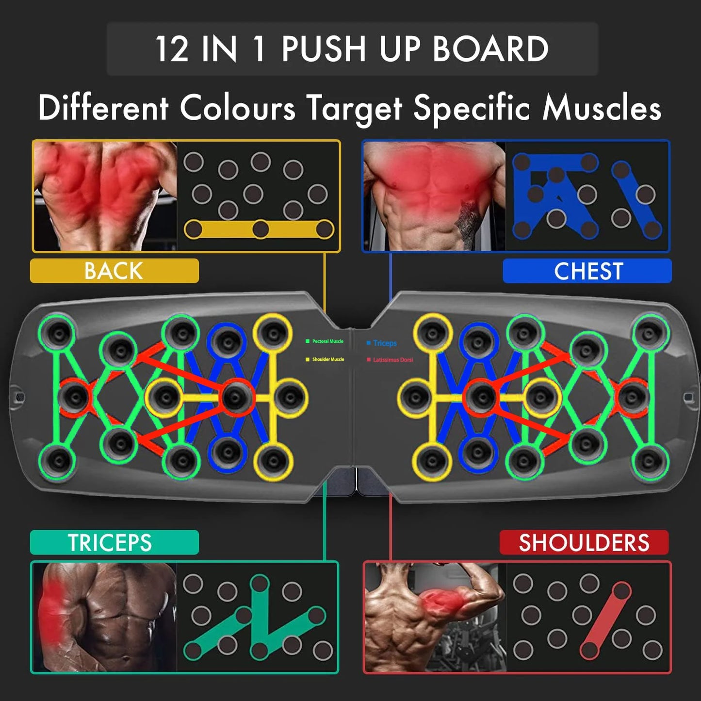 Multifunctional Push-Up Board Set