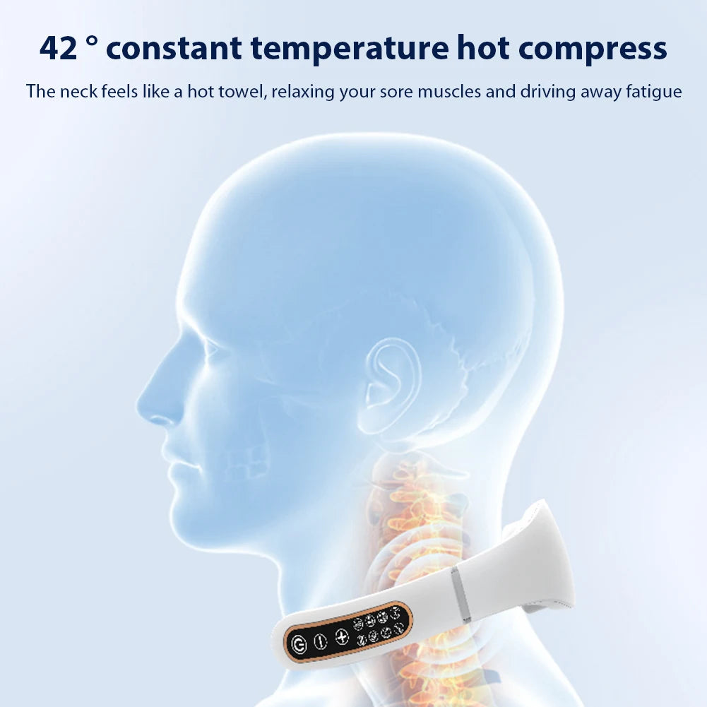 15 Gears 6 Modes Cervical Therapy Neck Massager