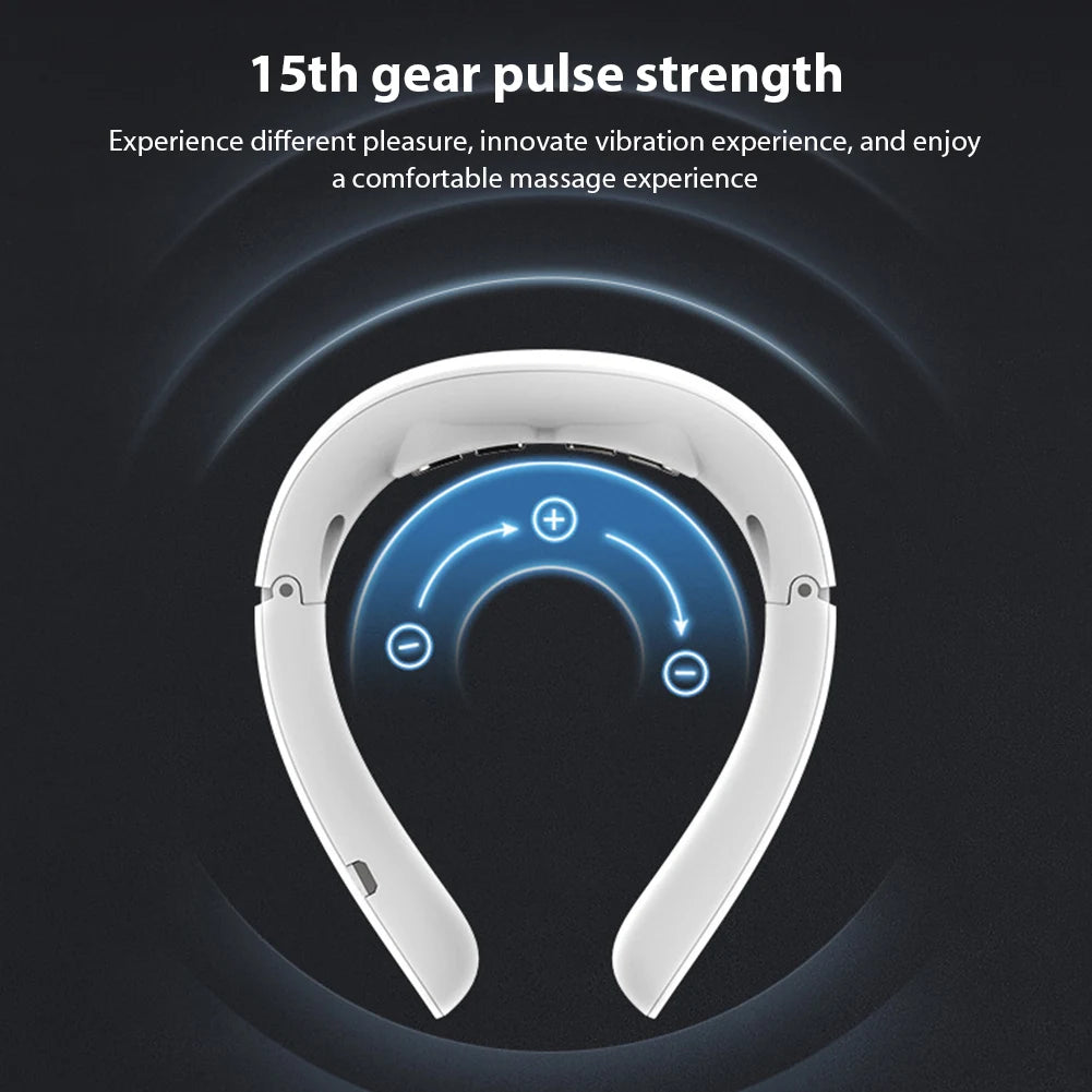 15 Gears 6 Modes Cervical Therapy Neck Massager
