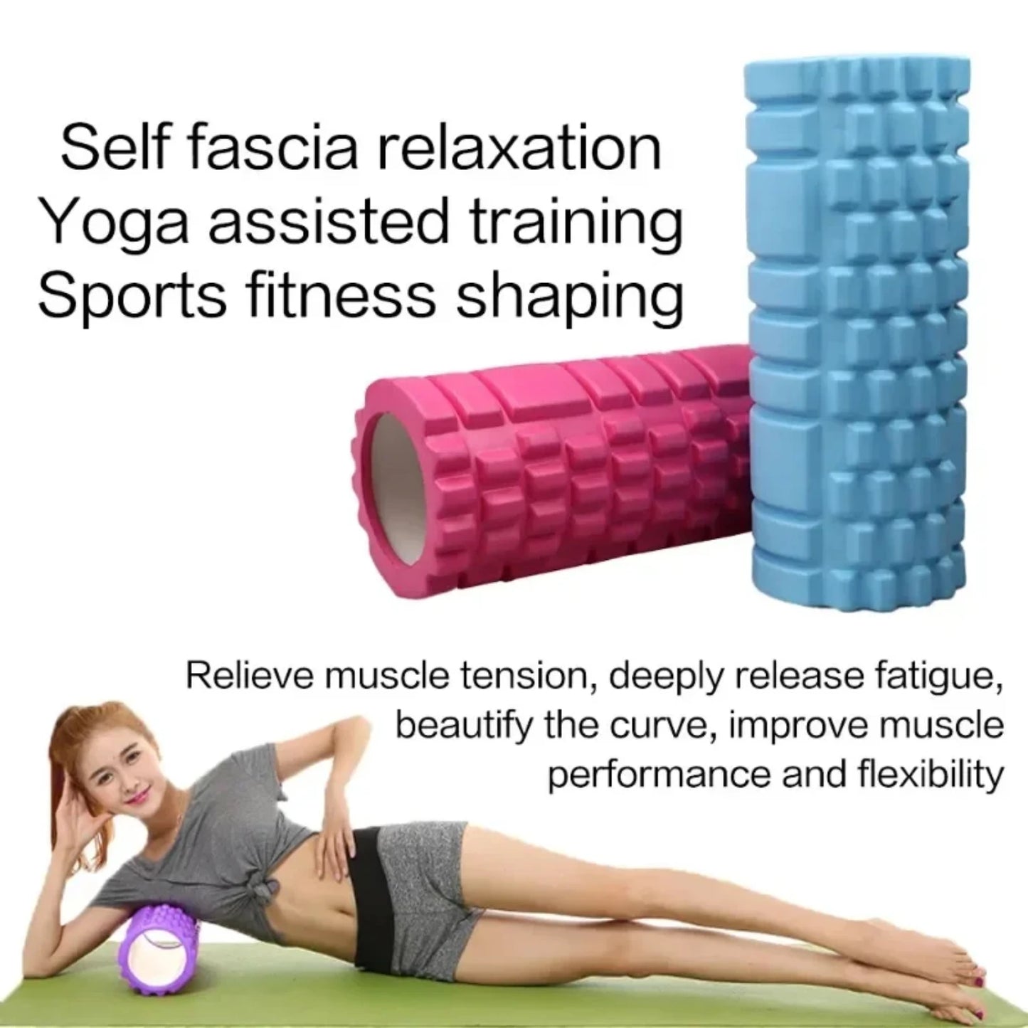 Yoga Block Pilates Foam Roller
