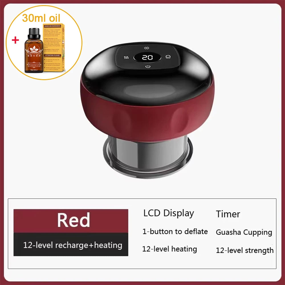 Intelligent Body Scraping Vacuum Cupping Device