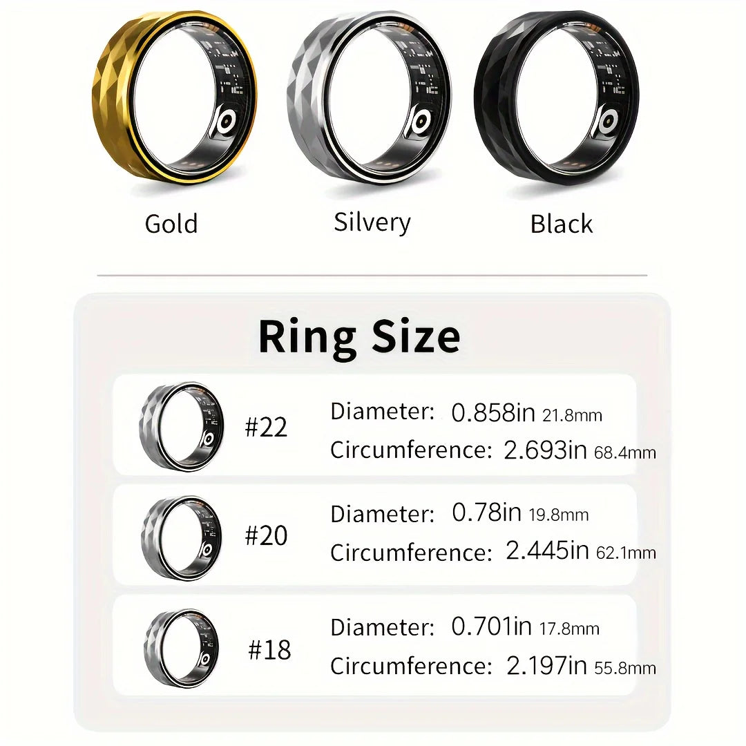 Wireless Connection Sports Monitoring Smart Ring