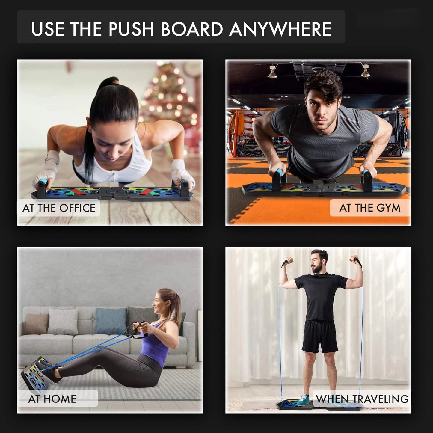Multifunctional Push-Up Board Set