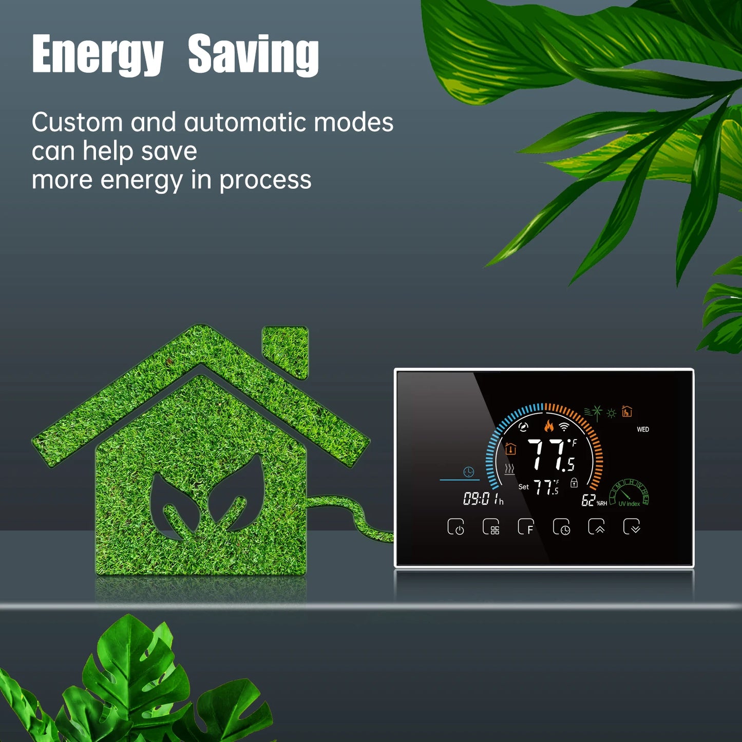 Intelligent Digital Display Smart Wifi Thermostat