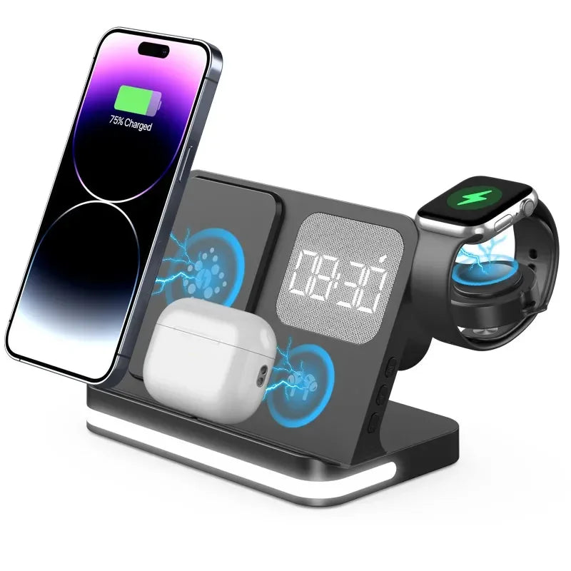 6 in 1 Wireless LED Charging Station