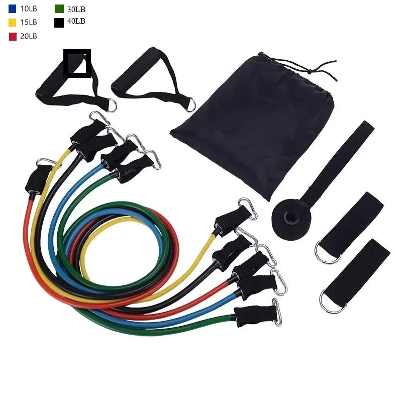 11-Piece Set Resistance Bands