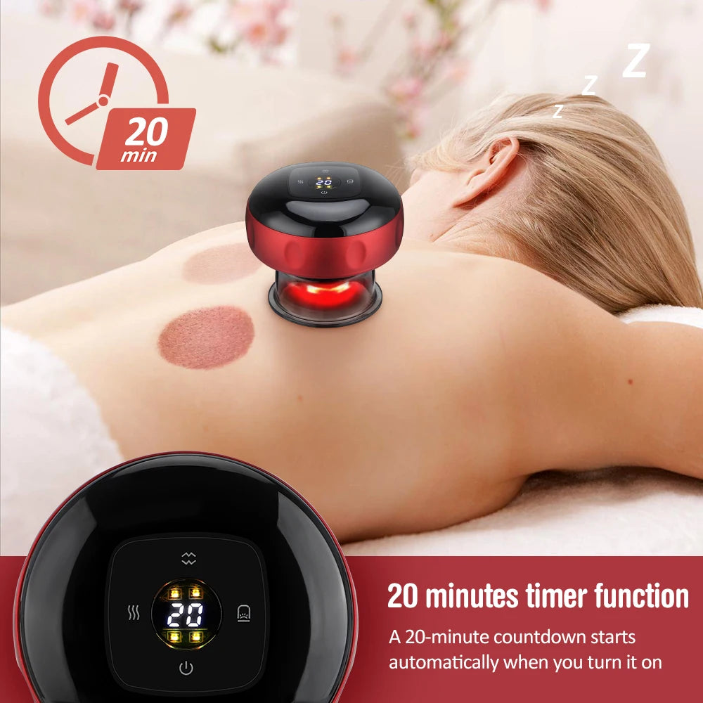 Intelligent Body Scraping Vacuum Cupping Device