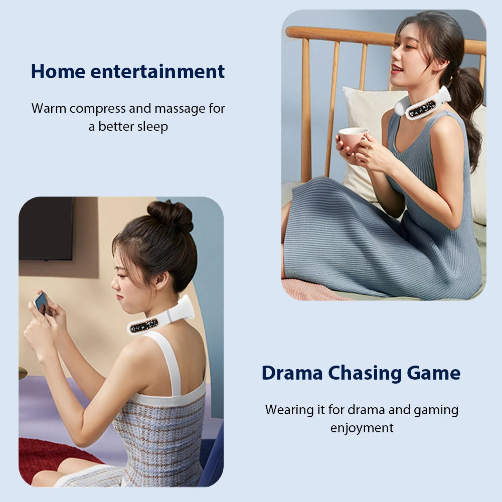 15 Gears 6 Modes Cervical Therapy Neck Massager