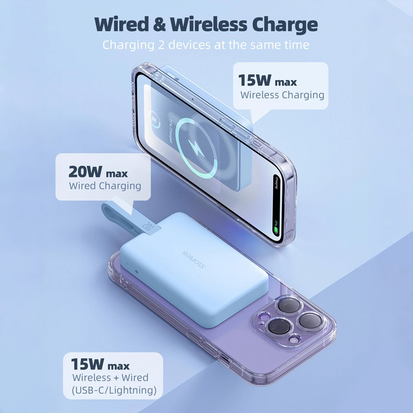 Wireless Magnetic Powerbank