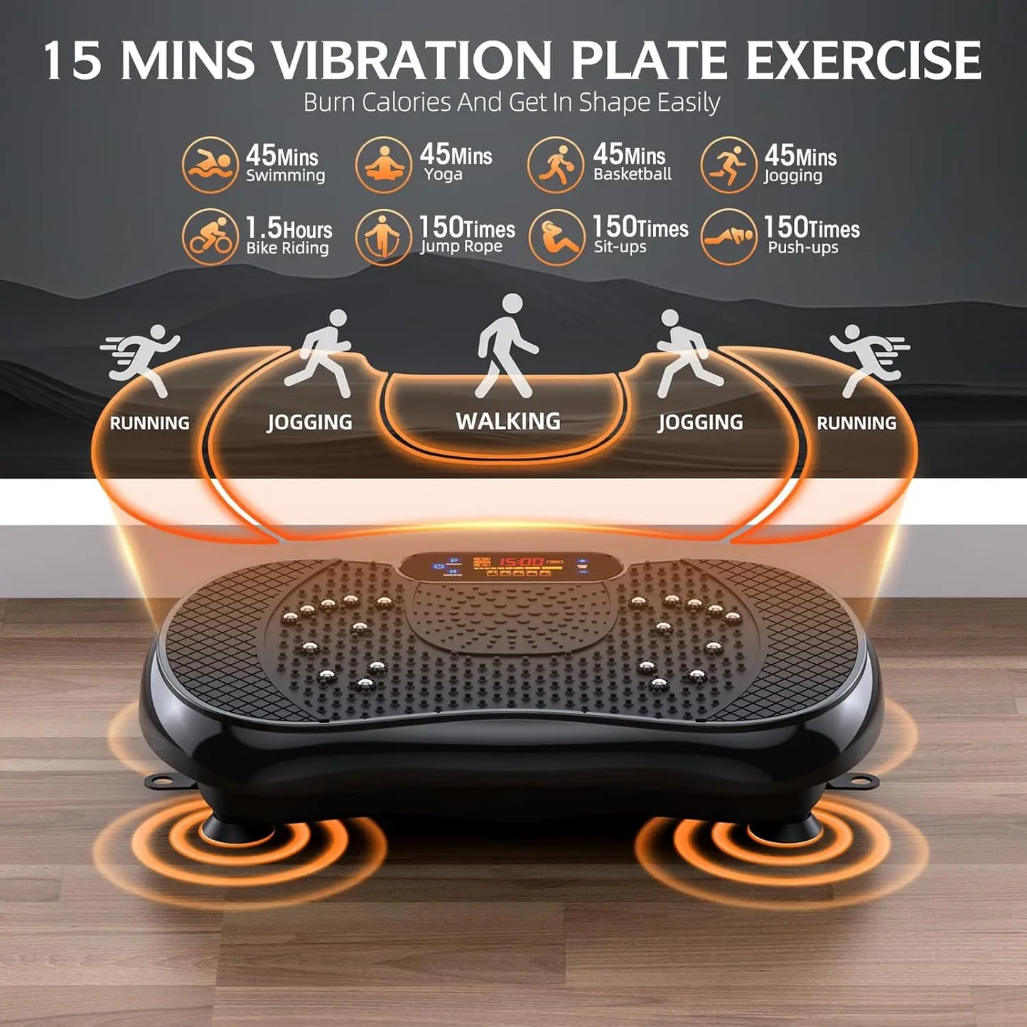 Vibration Plate Exercise Machine