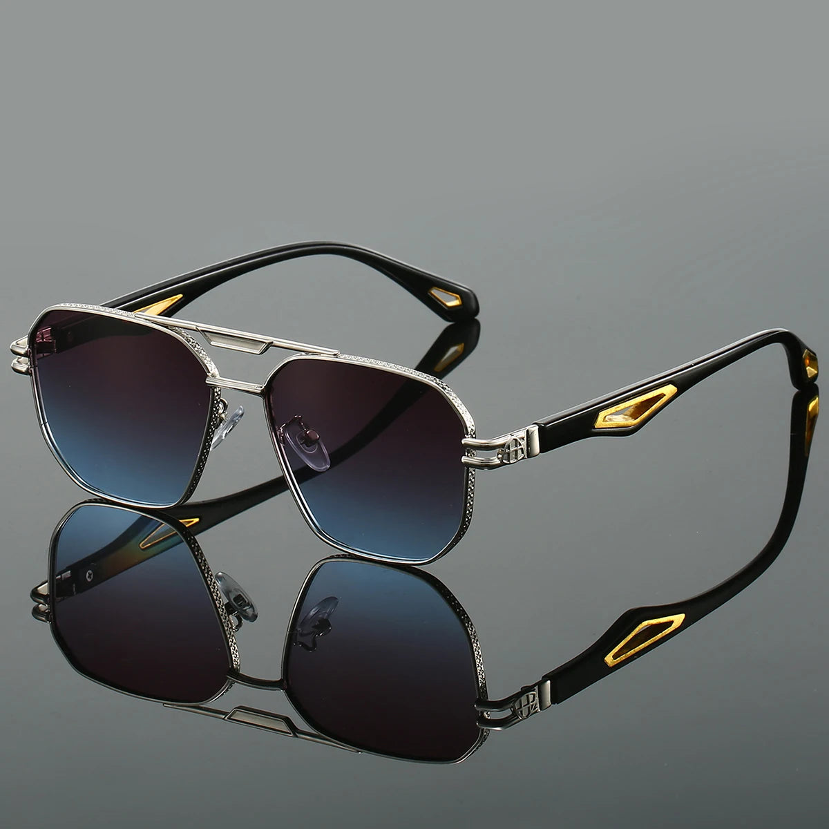 Classic Double Bridge Gradient Shades Sunglasses
