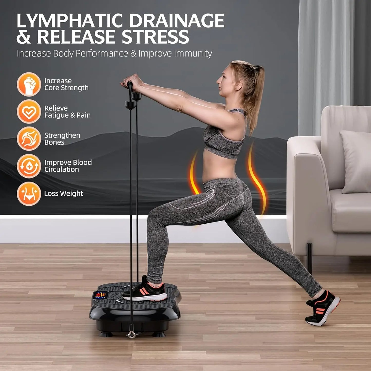 Vibration Plate Exercise Machine