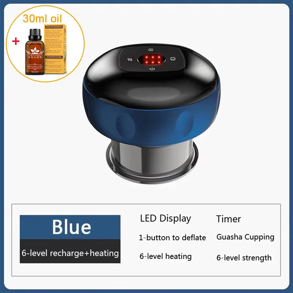 Intelligent Body Scraping Vacuum Cupping Device