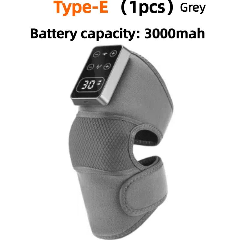 Electric Thermal Knee Pad with Heating Vibration Massage