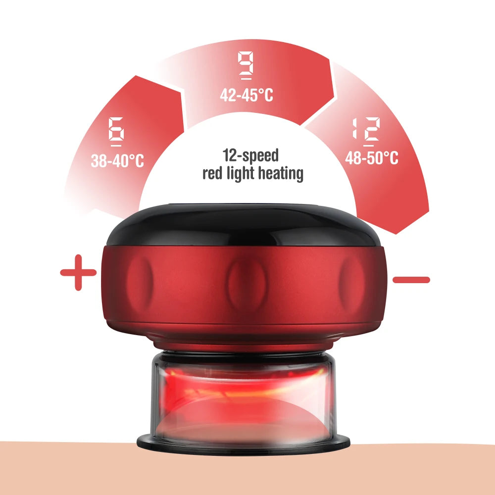 Intelligent Body Scraping Vacuum Cupping Device