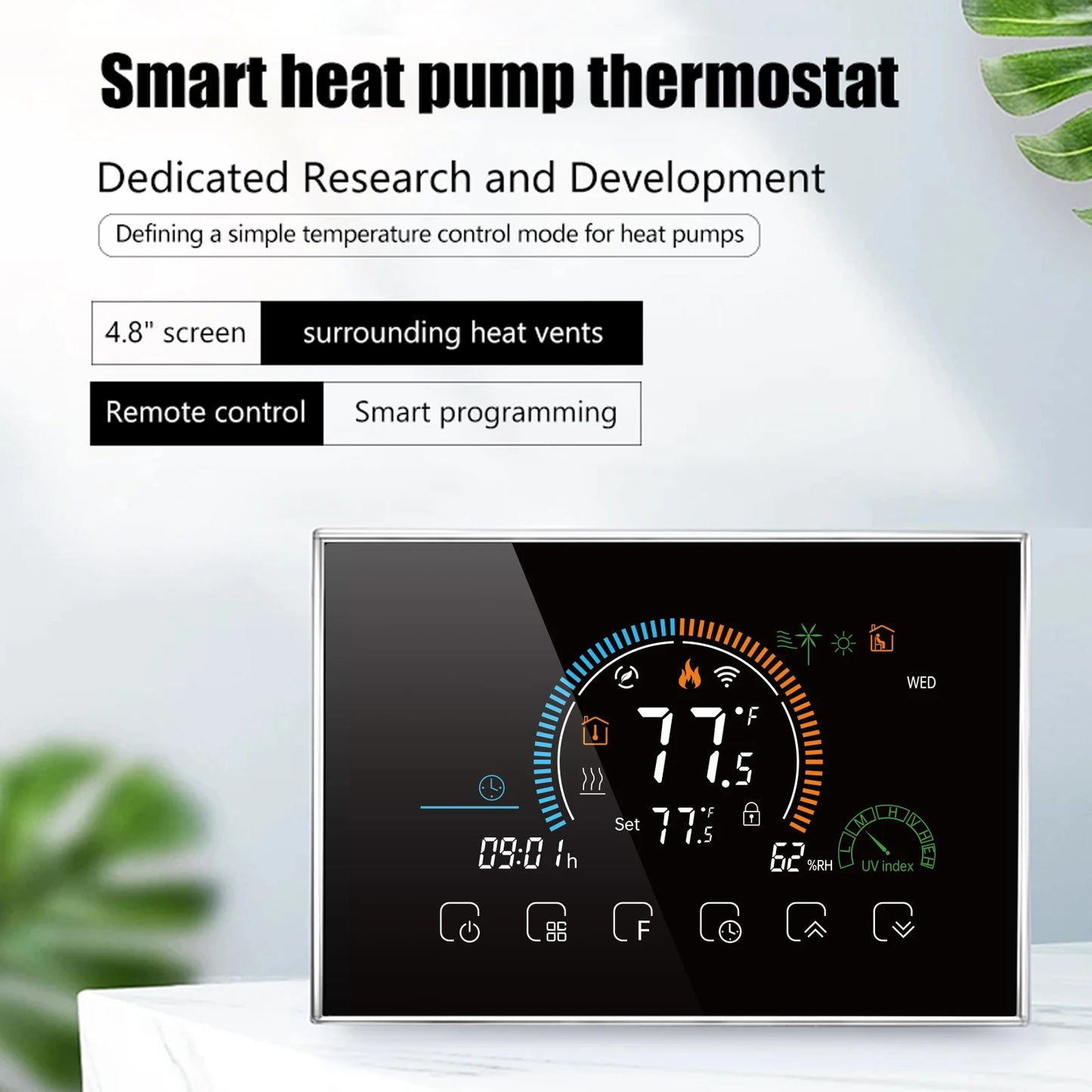 Intelligent Digital Display Smart Wifi Thermostat