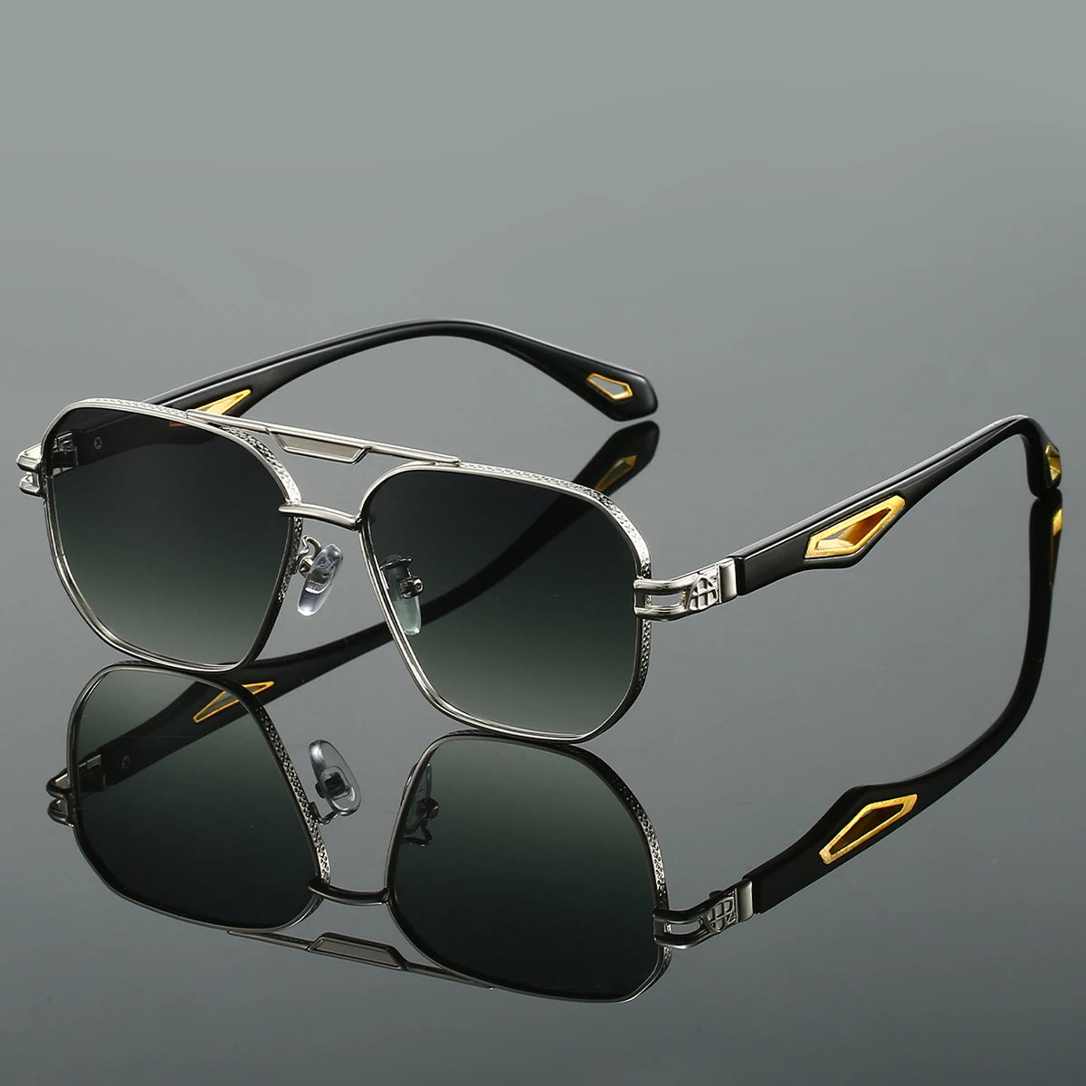 Classic Double Bridge Gradient Shades Sunglasses  