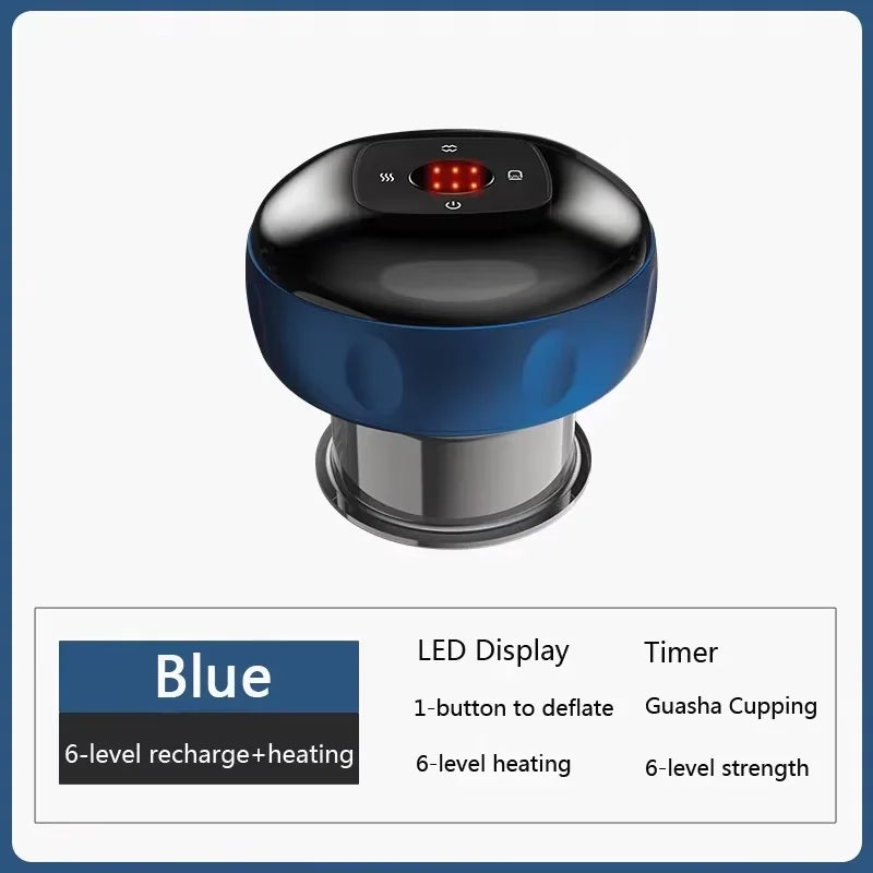 Intelligent Body Scraping  Vacuum Cupping Device  